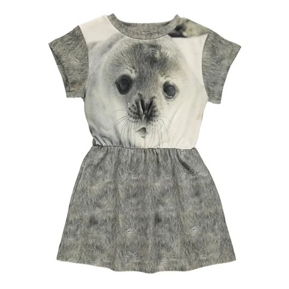 Pop-Up Shop Seal Dress. Size 3/4. Sweatshirt Material. Great Condition. HTF